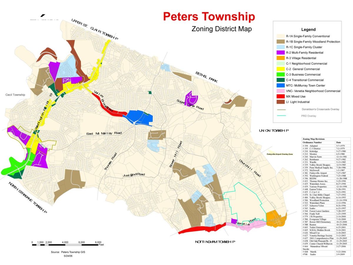 Residents provide input about proposed Peters Township zoning changes